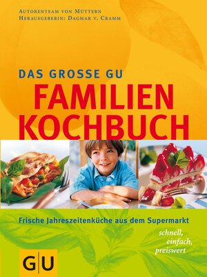 cover image of Das große GU Familien-Kochbuch